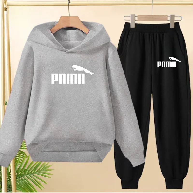 Cartoon Casual Kids Jogging Set