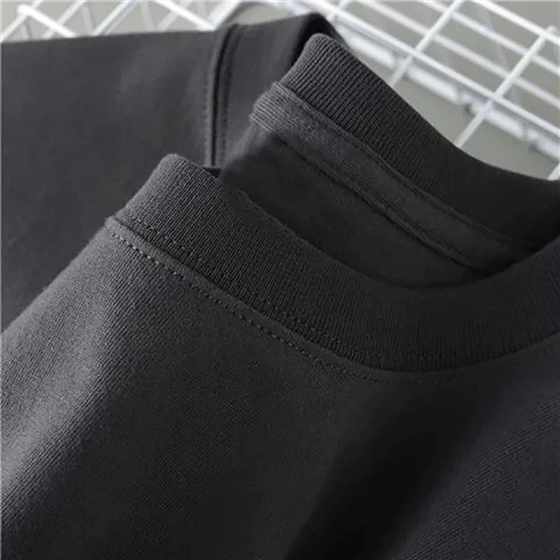 One Day at a Time Graphic Print T-shirts for Men Casual Fashion Summer Vintage Loose Streetwear Tops Crew Neck Short Sleeve Tees