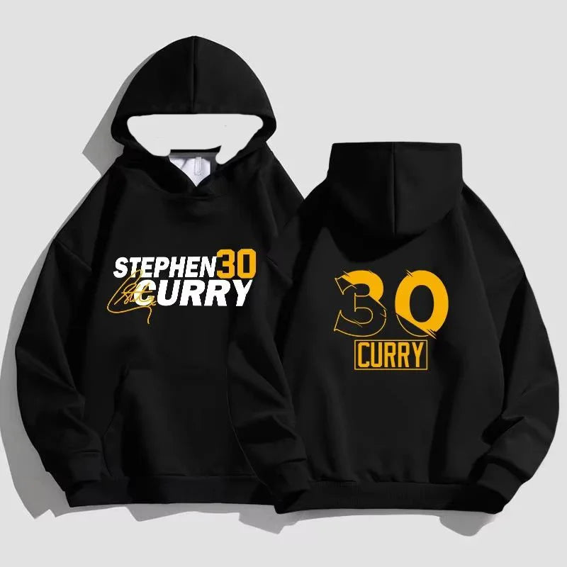 Men's spring and autumn new Curry basketball cap Golden State Warriors Stephen Stadium hoodie sweatshirt tops clothes