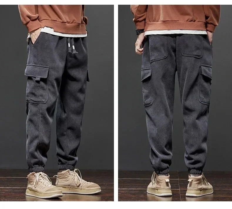 Elastic Waist Casual Jogger Pants