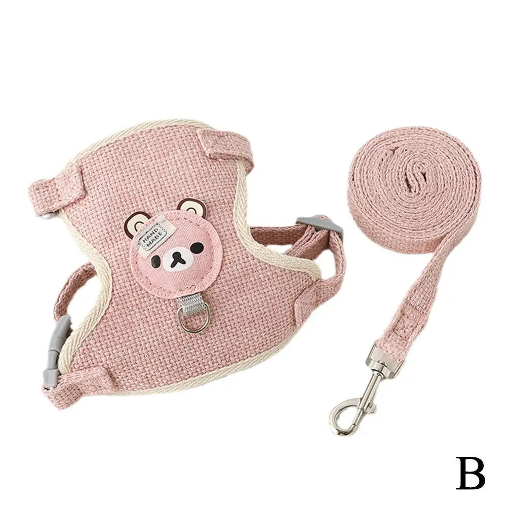Lovely Vest Chest Strap Leash