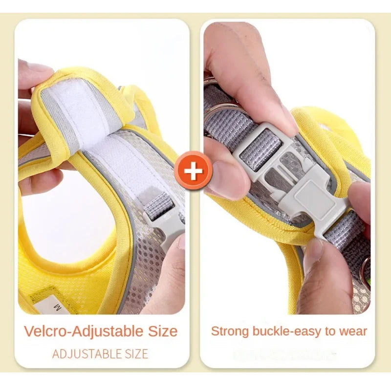 Striped Chest Rope Harness Vest