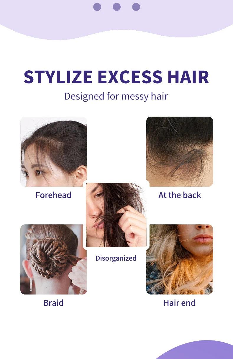 Multi Functional Styling and Breaking Hair Stick, Suitable for Refreshing Shaping of All Hairstyles, Long-Lasting Styling