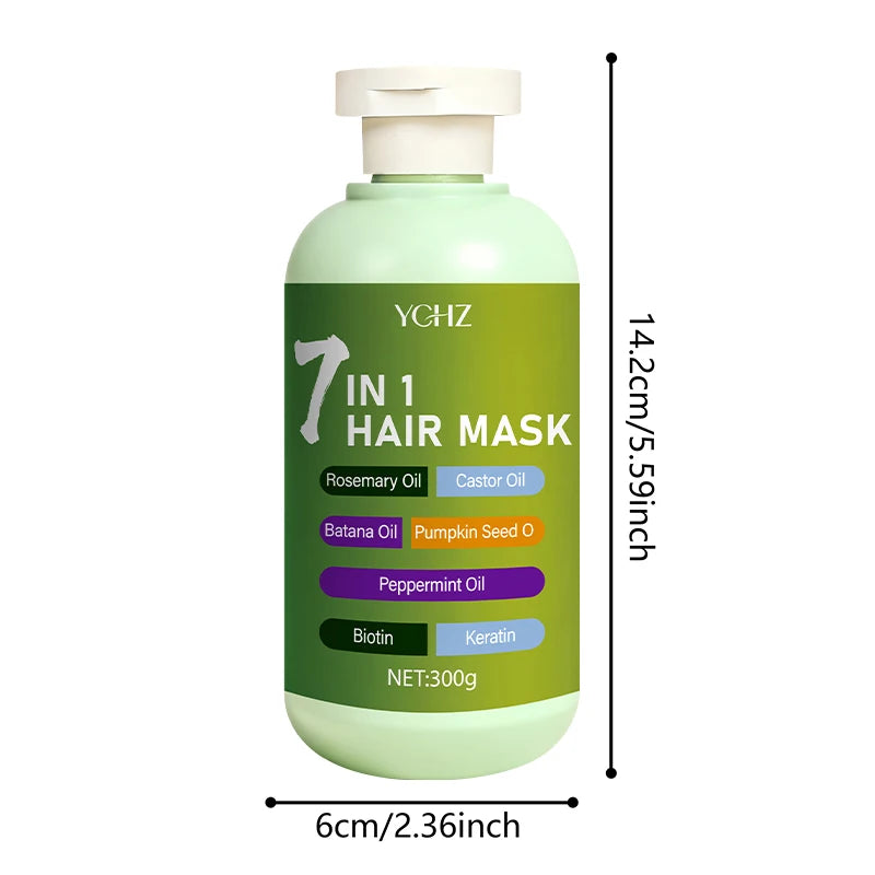Rosemary Keratin Repair Hair Mask