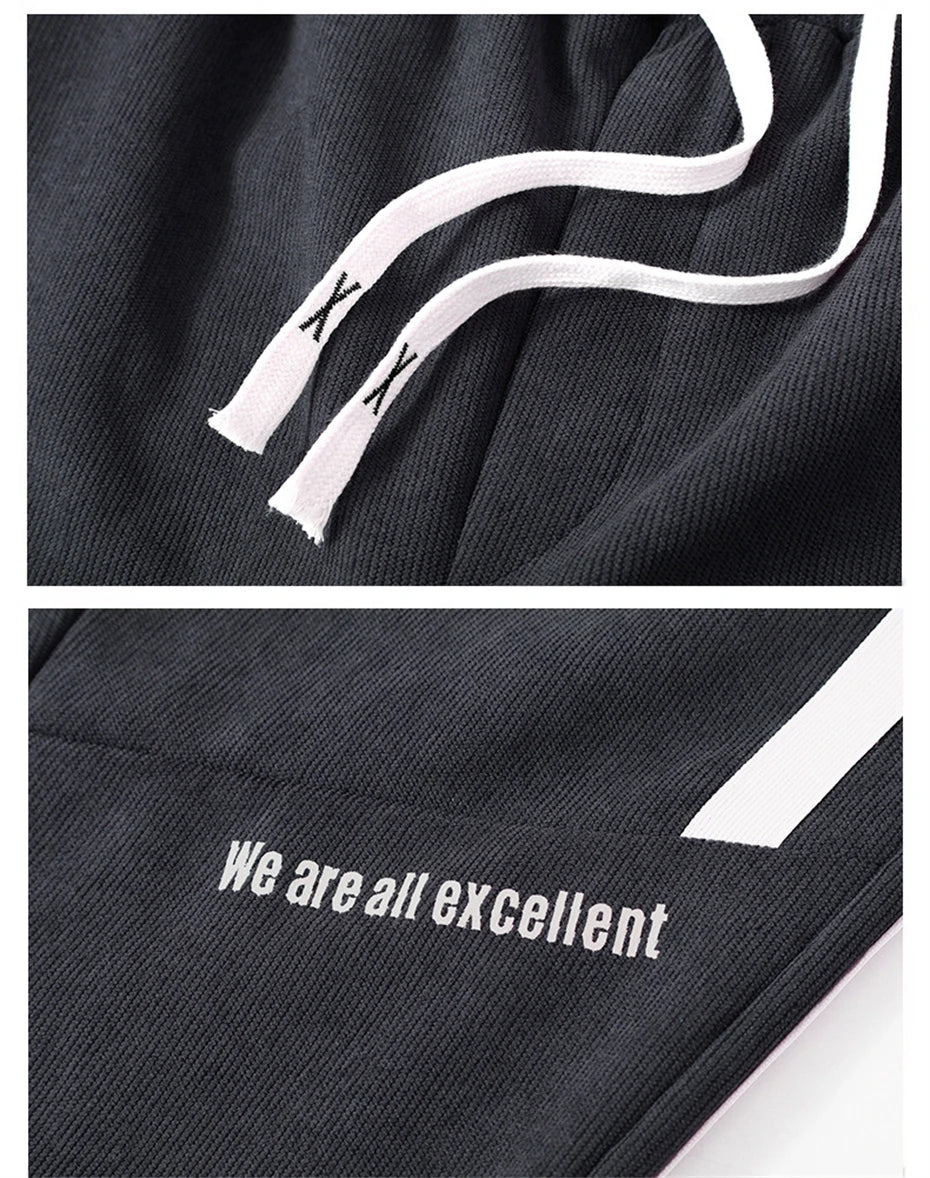 Jogger Pants Men Plus Size 12XL Sweatpants Fashion Casual Joggers Male Big Size 12XL Stretch Waist Trousers