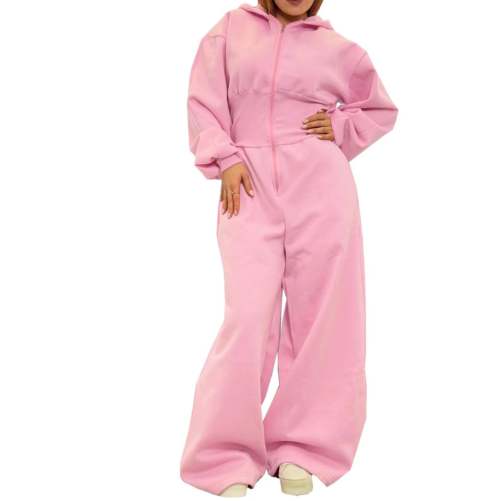 Casual Hooded Winter Jumpsuit