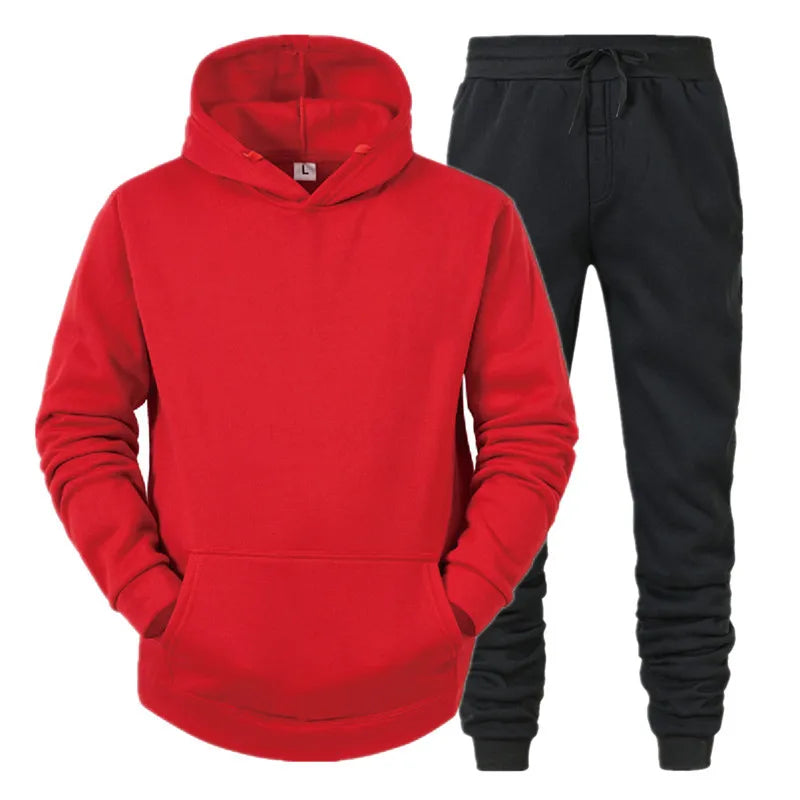 Urban Fleece Sportswear Tracksuit Set