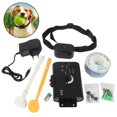 Dog Training Collar Pet Accessories Electronic Pet Fence System Containment Waterproof Electric Dog Fence Sound Shocked Collar
