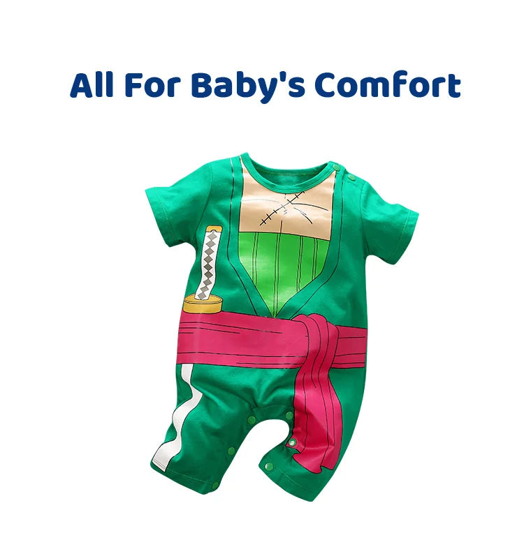Anime Style Baby Summer Romper