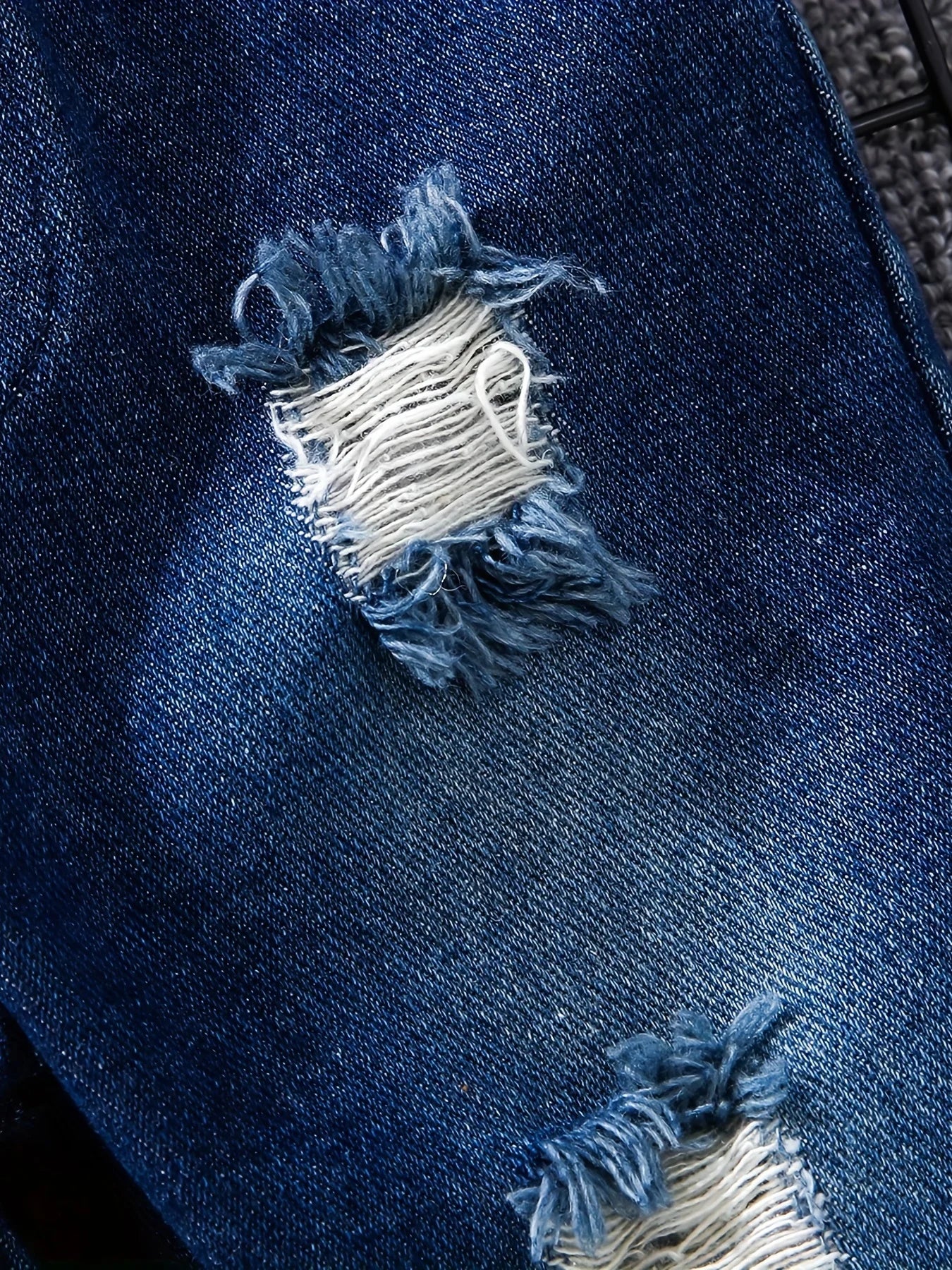 Tartan Polo Denim Outfit Set