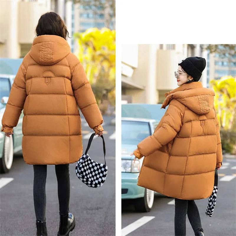 Warm Hooded Winter Padded Jacket