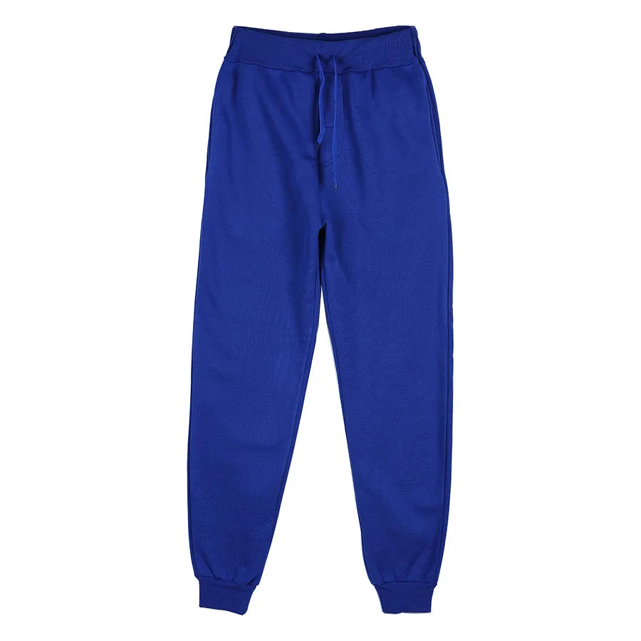 2026 New Men Jogger Sweatpants Casual Loose Fit Sports Pants Elastic Waist Drawstring Running Workout Gym Streetwear Spring Fall