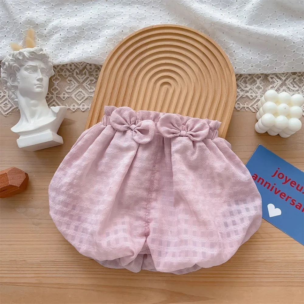 Sweet Summer Baby Bow Set
