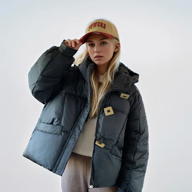 Padded Hooded Winter Cotton Jacket