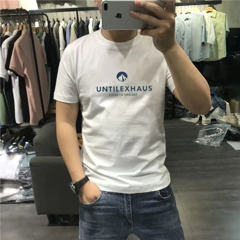 Vintage Alphabet Street Tee Men