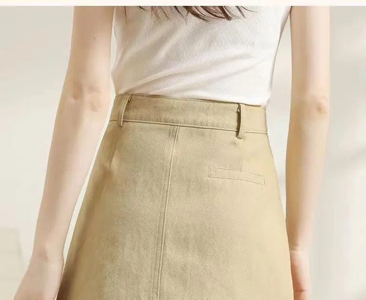 Modern High Waist Mini Skirt