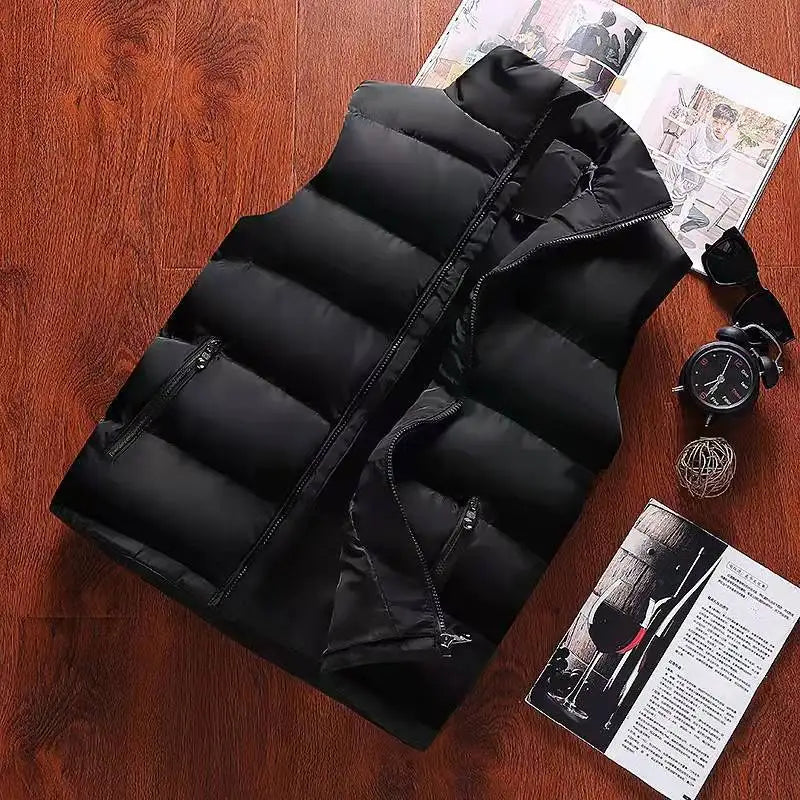 Winter Sleeveless Men Vest Jacket