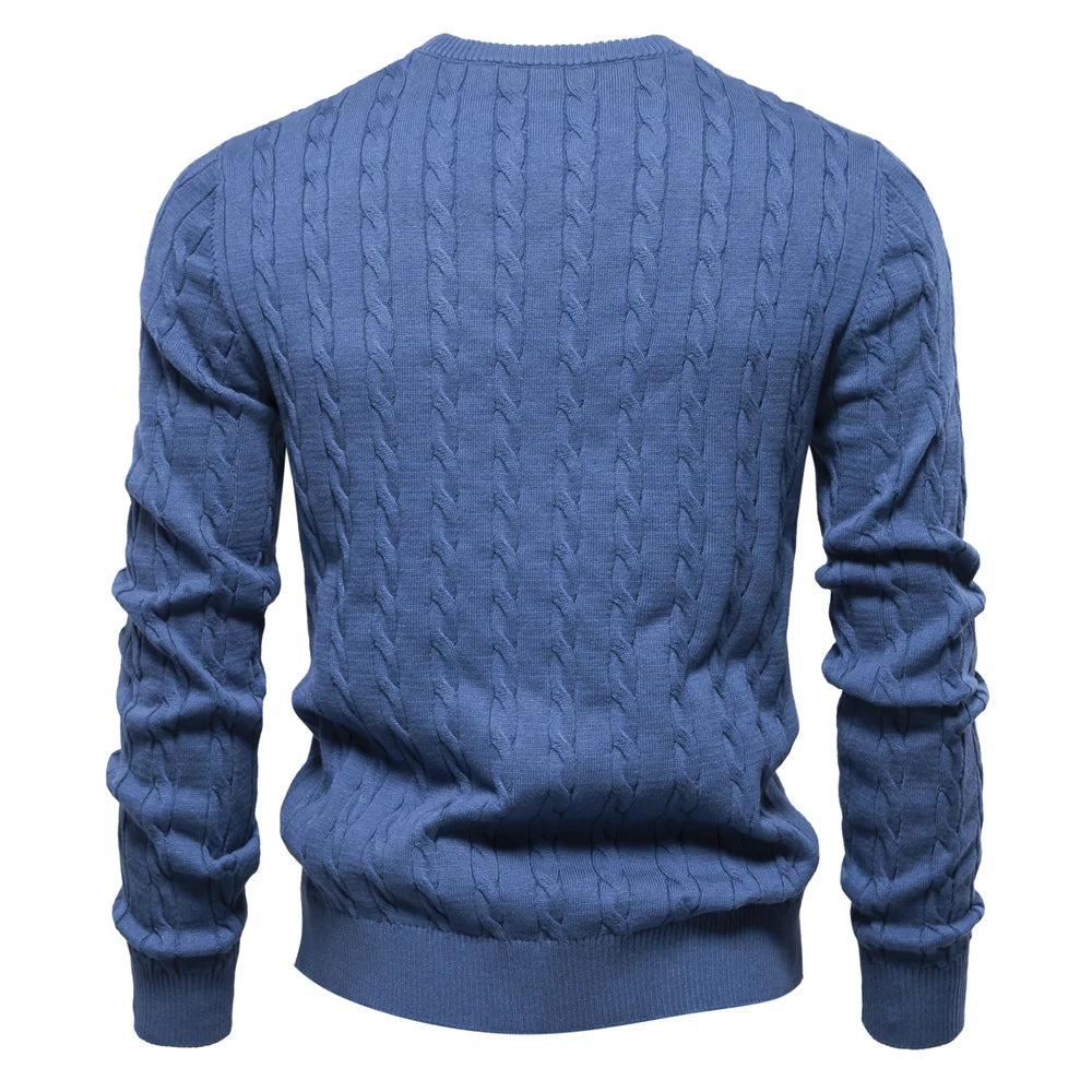 Giraffe Embroidered Knit Pullover