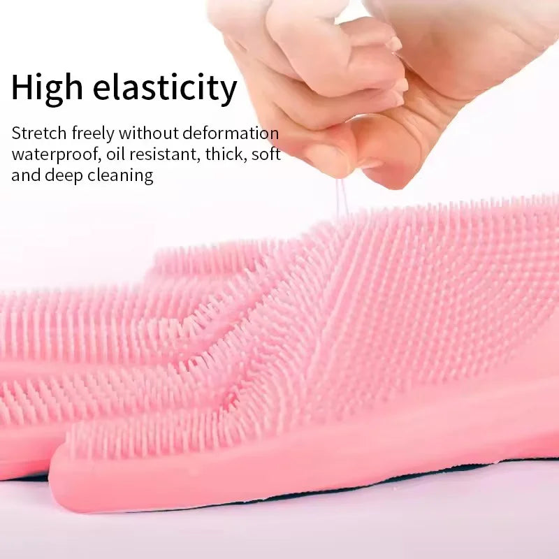 Multi-Functional Scrubbing Bath Glove
