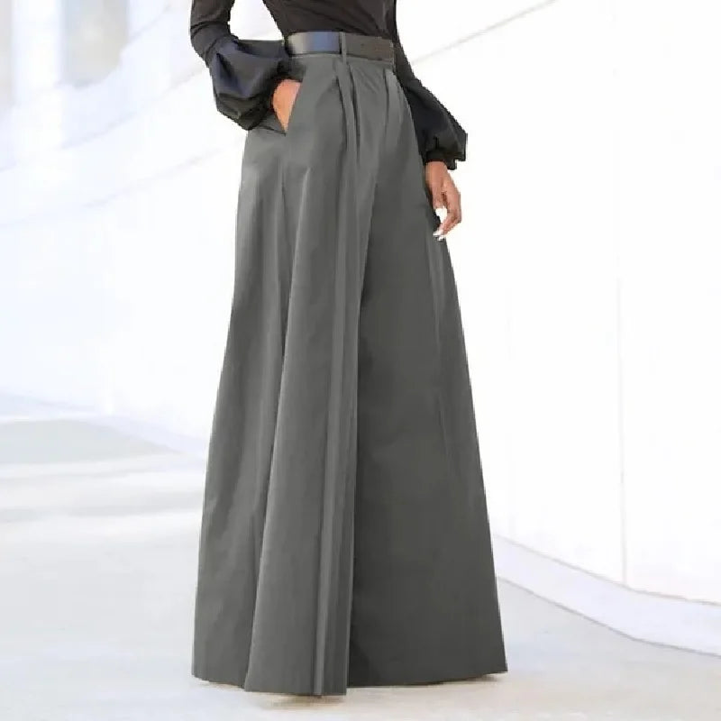 Printed Wide Leg Palazzo Pants