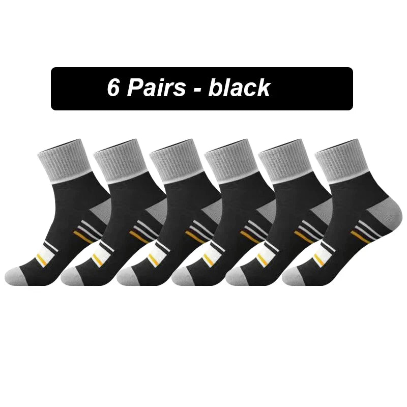 Comfortable Cotton Crew Business Socks