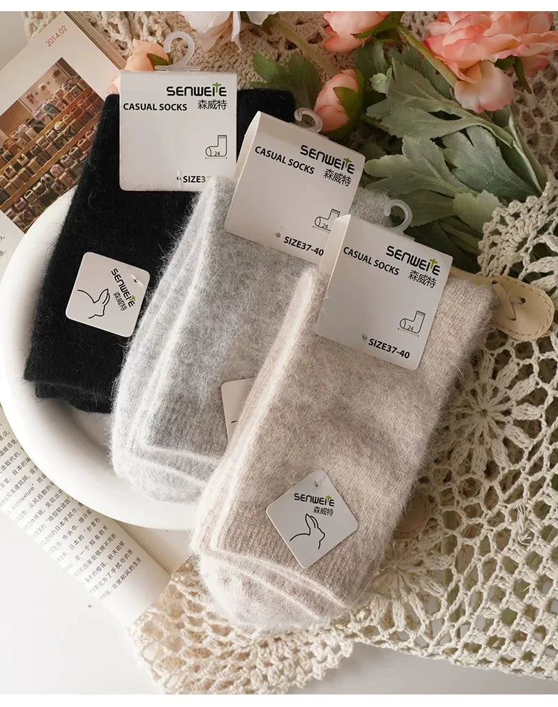 Plush Winter Mid Tube Socks