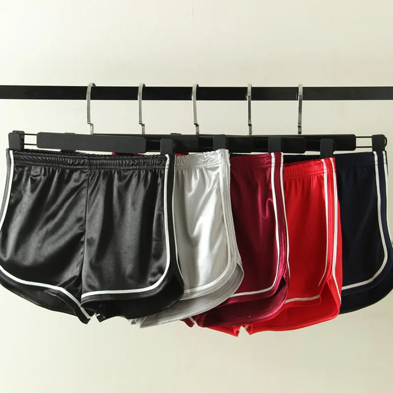 Women Shorts Summer Silk Slim Beach Casual White Shorts Hot