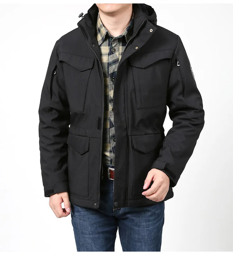Waterproof Hooded Tactical Field Jacket