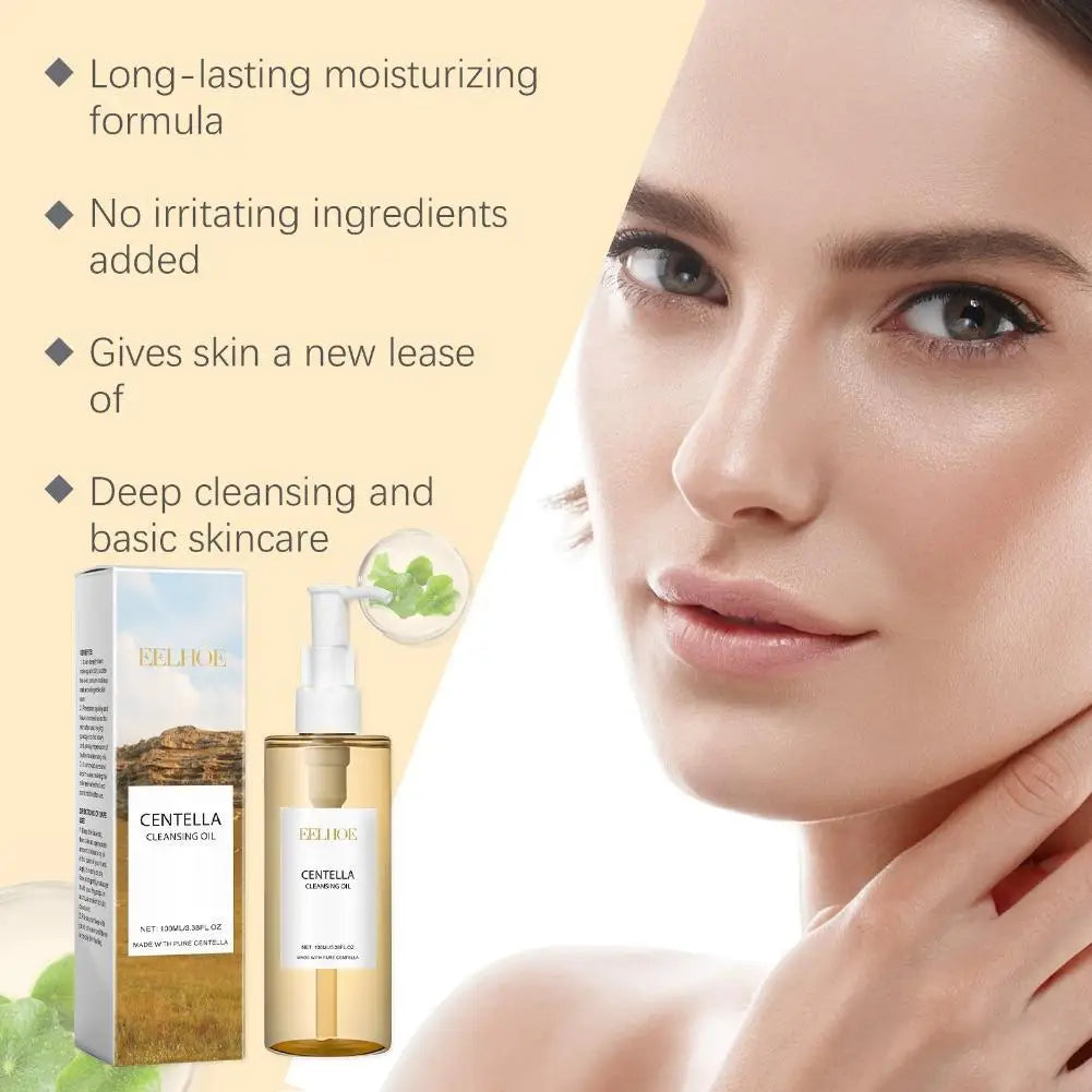 Centella Skincare Set Cleansing Oil Face Wash Serum Barrier Repair Soothing Hydrating Facial Care Kit For All Skin Types Korean