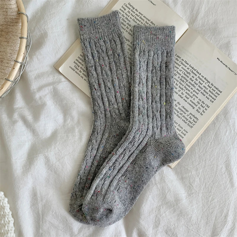 Japanese Wool Casual Socks