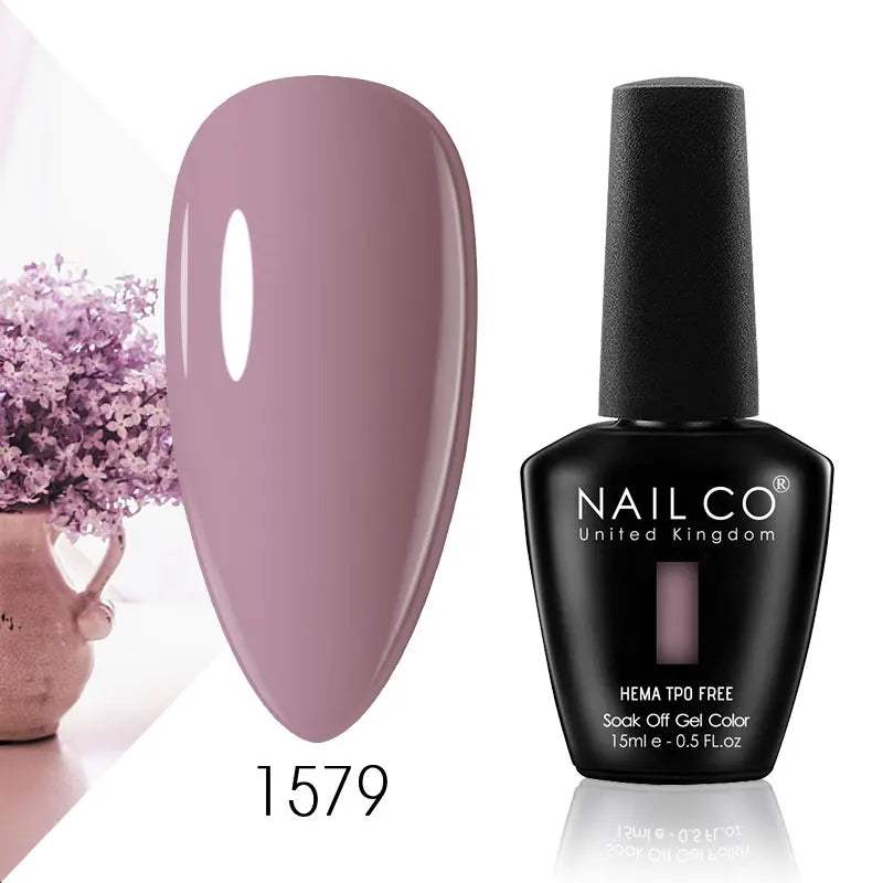 NAILCO 15ml Nail Gel Polish Semi Permanent UV Varnish Nails Art Gel Vernis Manicure TOP BASE Nails Products Supplies Equipment