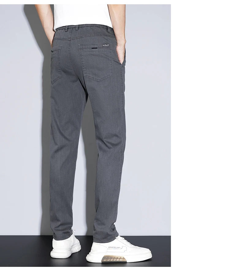 Slim Stretch Summer Business Pants