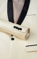 Peak Lapel Three-Piece Suit