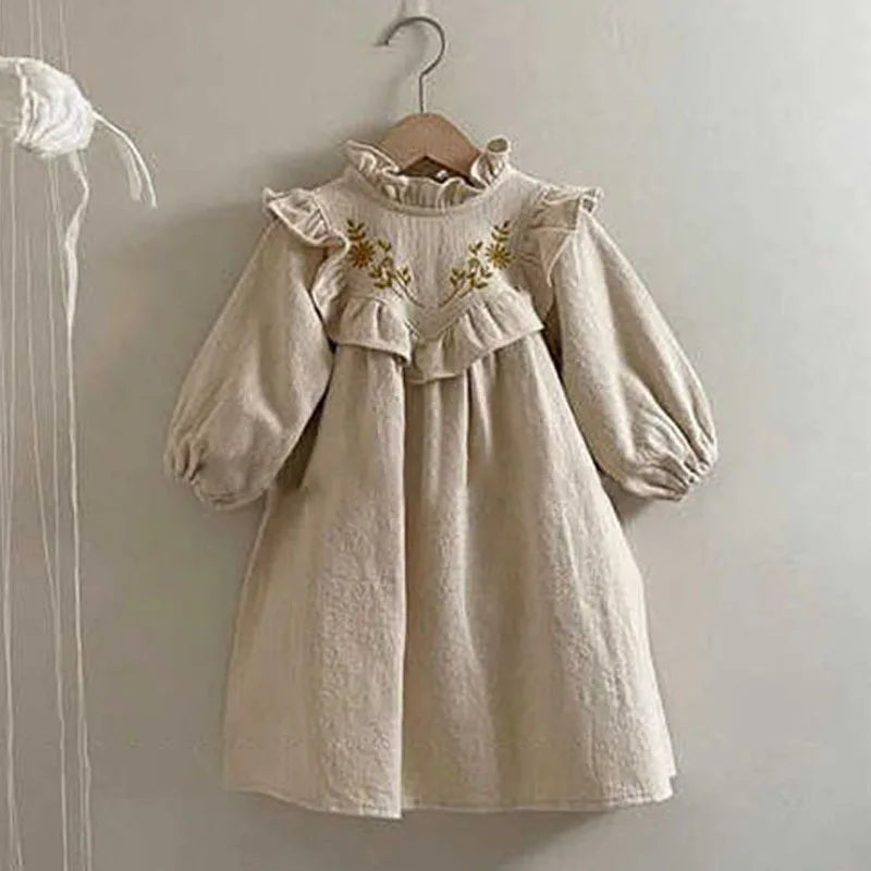 Mother Daughter Floral Long Sleeve Dress