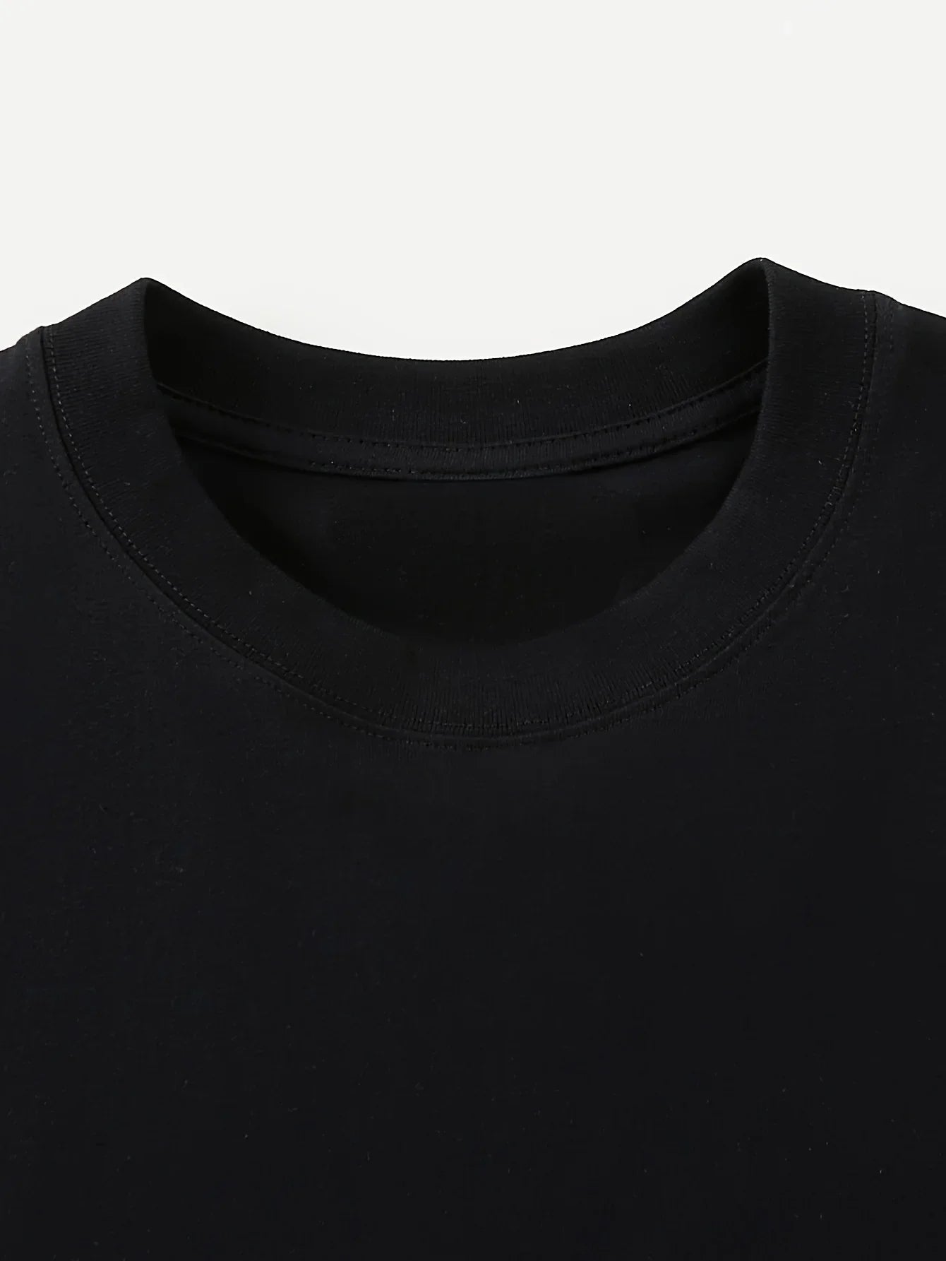 Solid Cotton Casual Sport Tee