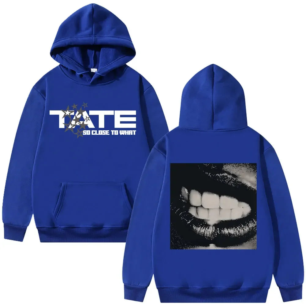 Tate McRaeConcert Miss Possessive Tour Hoodie Printed Unisex Fashion Loose Fit Sportswear Fleece Hoodie Autumn/Winter Sweatshirt