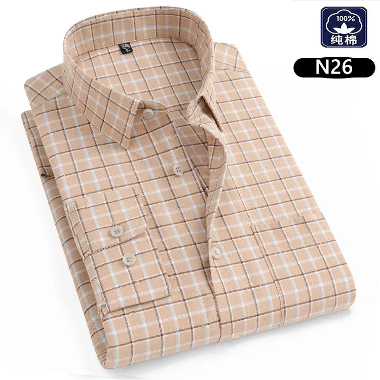 Oversized Cotton Oxford Business Shirt