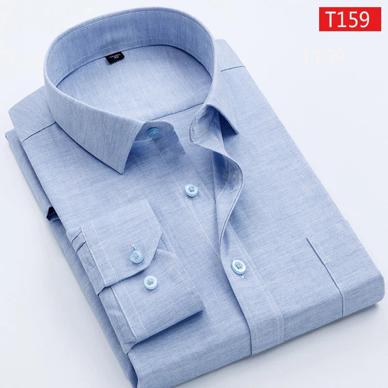 Classic Cotton Business Casual Shirt