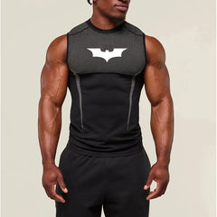 Men's Quick Dry Sport Vest Summer Training Tanktop Sleeveless Gym Workout Fitness Tops Running Tee for Active Men
