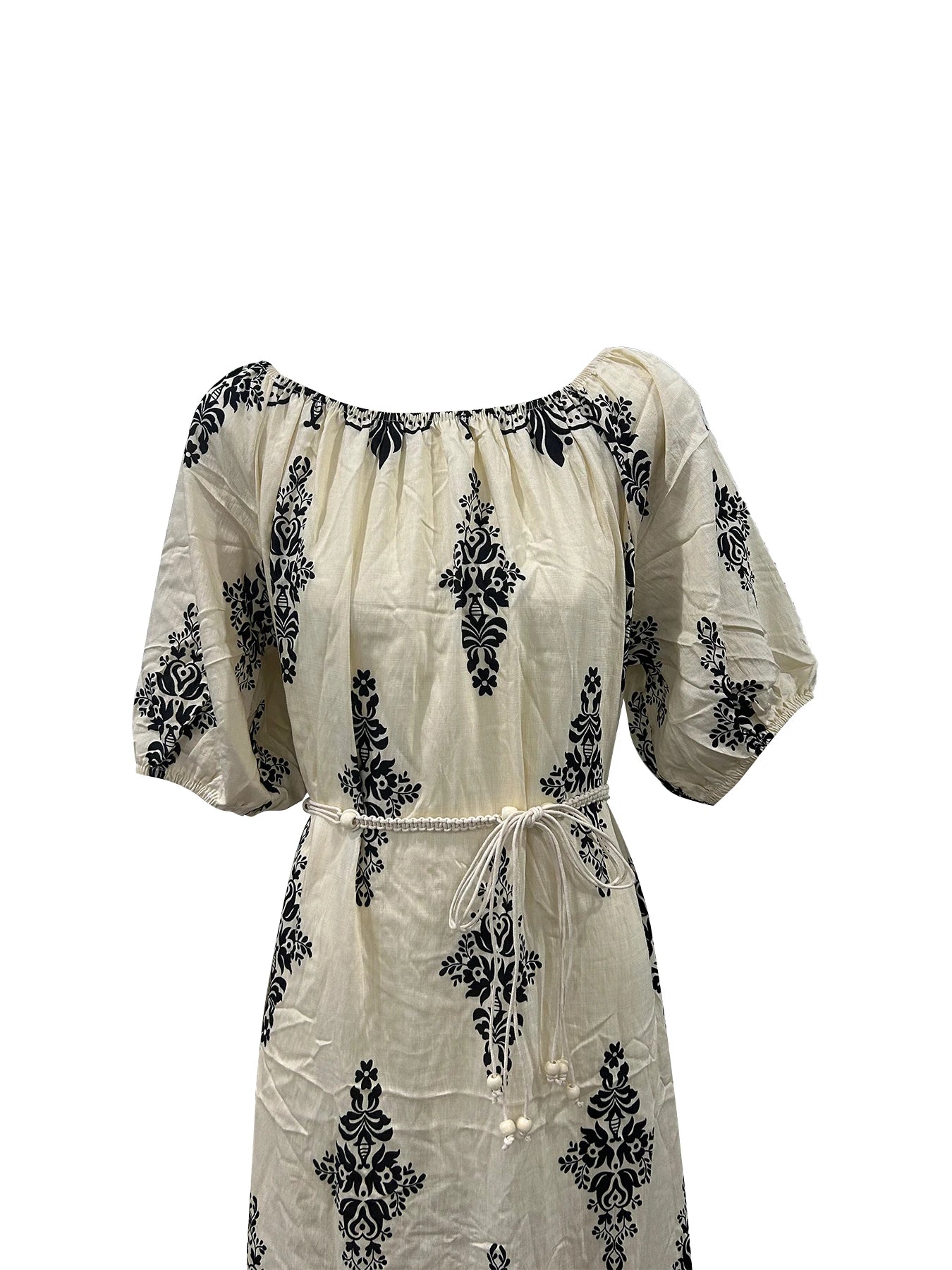 Women's Summer Dresses Casual Short Sleeve Crewneck Dress