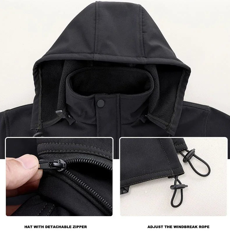 Winter Padded Outdoor Hiking Suit