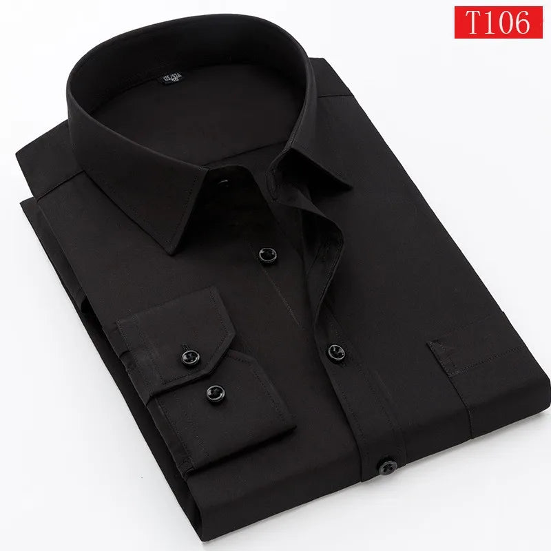 Classic Cotton Business Casual Shirt