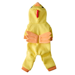 Yellow Chicken Pet Holiday Costume