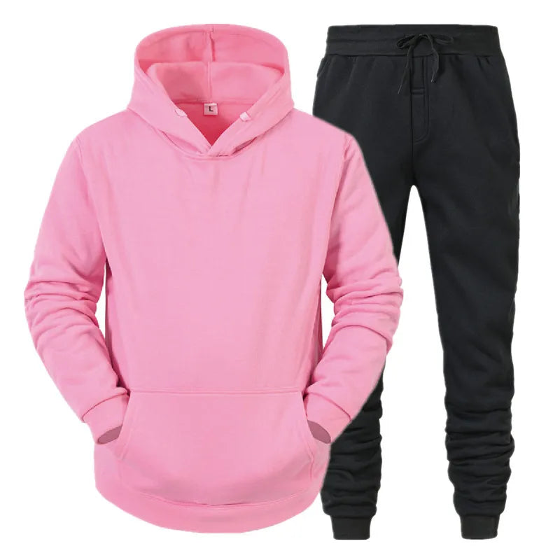 Urban Fleece Sportswear Tracksuit Set