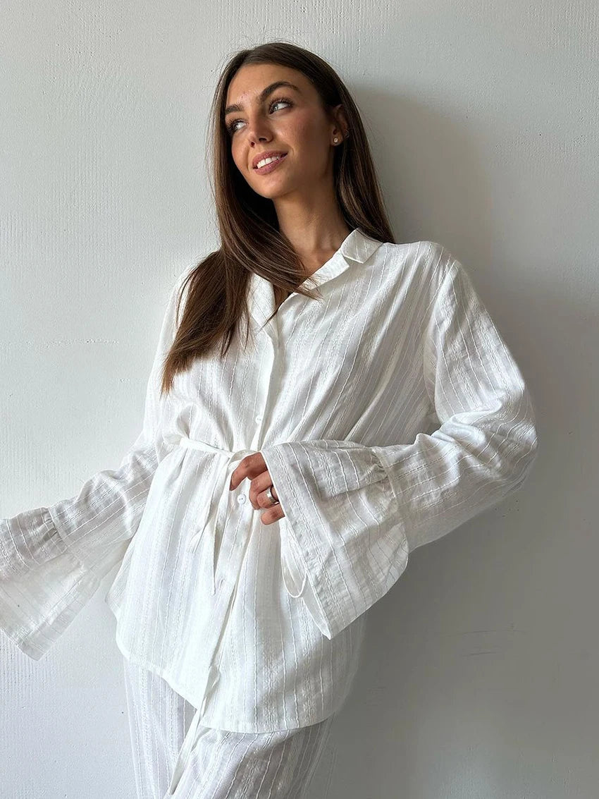 Cotton Two Piece Nightwear Set