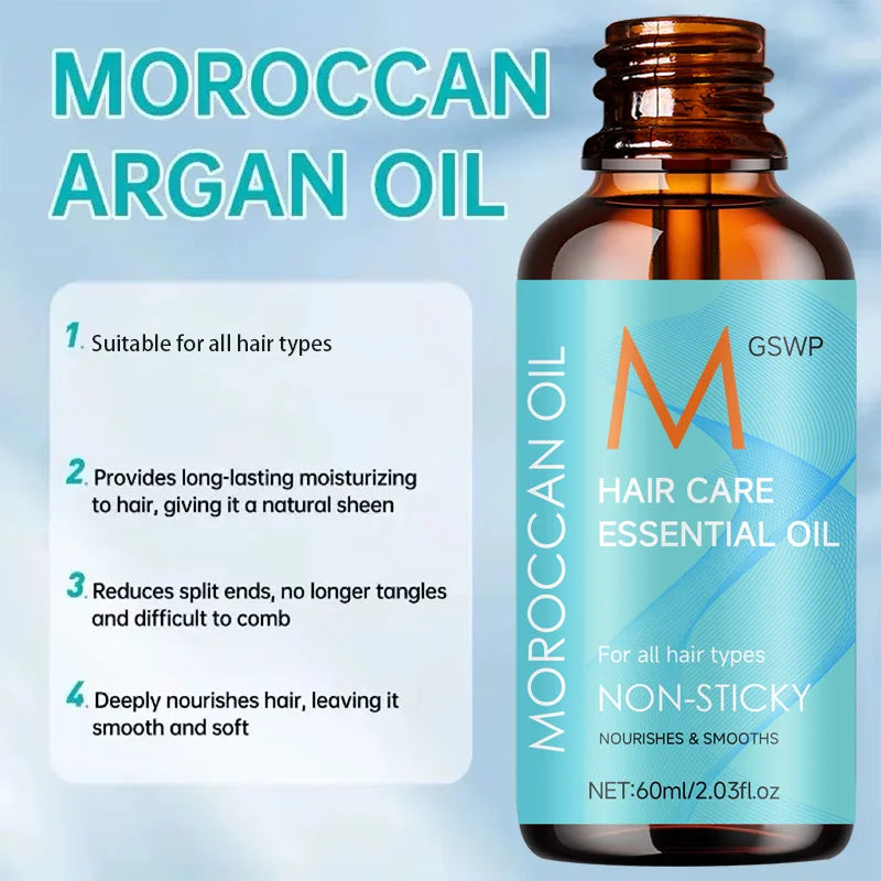 Moroccan Argan Smooth Shine Hair Oil