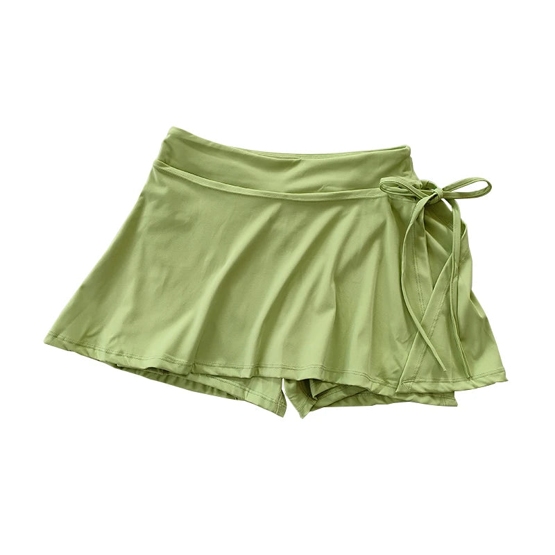 Sport Yoga Tennis Skirt Shorts