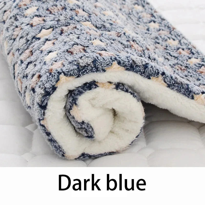 Flannel Winter Sleeping Mattress Cushion