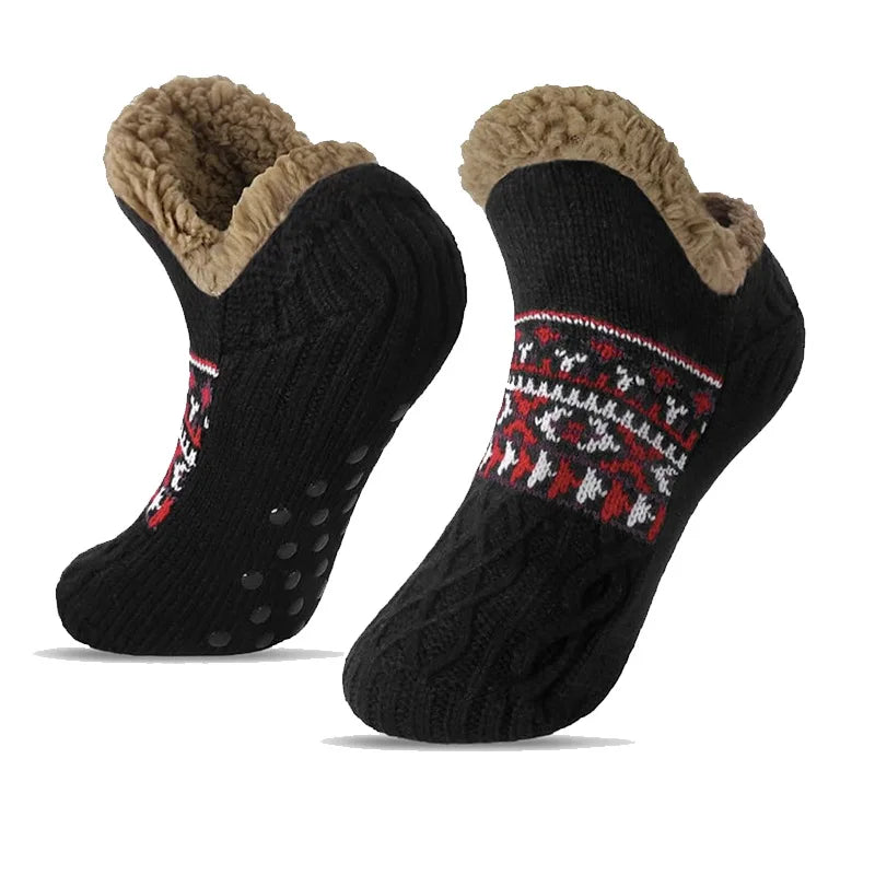 Plush Winter Home Floor Socks