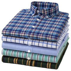Oxford Cotton Short Sleeve Shirt